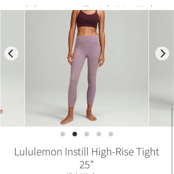 lululemon athletica Pants - Lululemon instill high rise leggings size 12